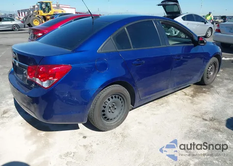 2013 Chevrolet Cruze Ls Auto из США, поврежденный, VIN 1G1PA5SG6D7166855